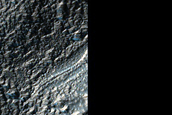 Light-Toned Exposures near Voeykov Crater