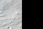 Matrona Vallis near Apollinaris Patera