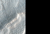 Dipping Layers around Mound in Deuteronilus Mensae