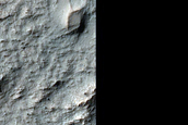 Large Phyllosilicate Deposit near Magelhaens Crater