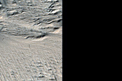 Landforms near Gordii Dorsum