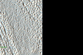 Fretted Terrain Valleys and Apron Materials