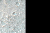 Fractured Crater in Xanthe Terra