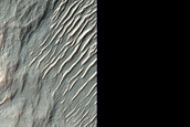 Ejecta North of Cankuzo Crater