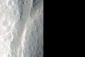 Ridge in Tempe Fossae