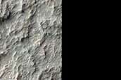 Olivine-Rich Bedrock on Plains Northwest of Hellas Planitia