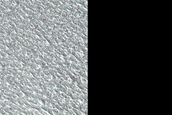 Small Crater on North Polar Cap