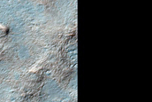 Phyllosilicates Exposed by Small Crater in Tyrrhena Terra