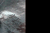 Monitor Slope Features in Tivat Crater