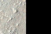 Mineral Exposure around Edge of Terra Sabaea Basin Fill