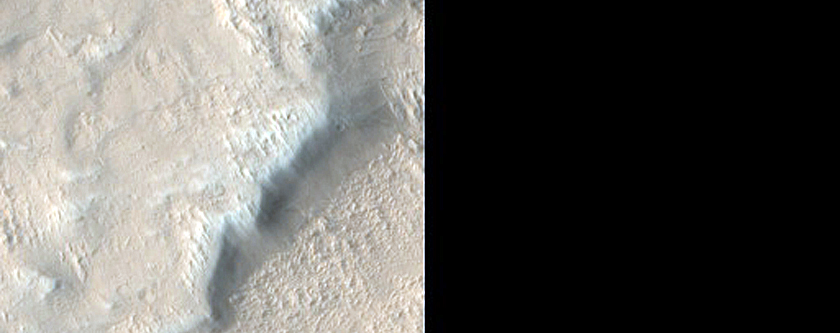 Terrain between Lycus Sulci and Gordii Dorsum