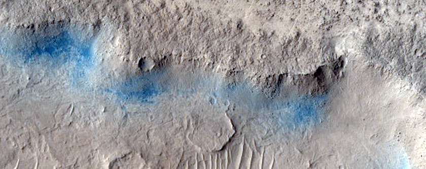 Branched Ridge in Western Arabia Terra