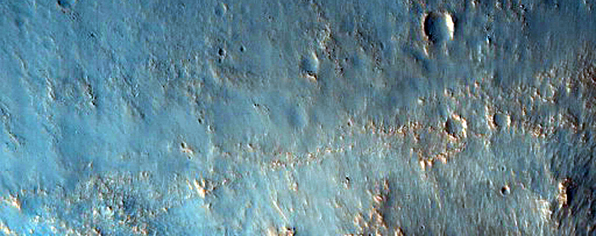 Rockfalls in Oxia Planum