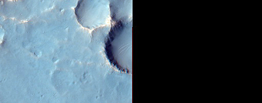 Secondary Crater Field in Oxia Planum