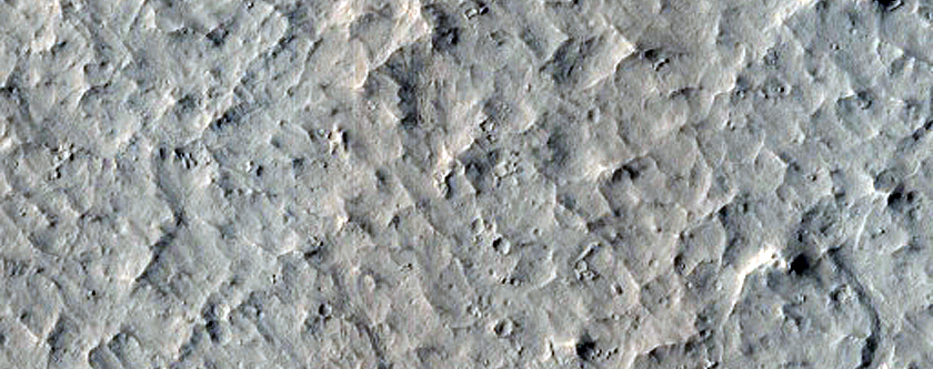 Plume-Like Feature in Eastern Elysium Planitia