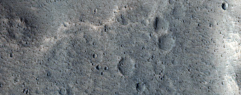 Streamlined Landforms adjacent to Shalbatana Vallis