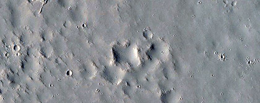 Candidate Recent Impact Site