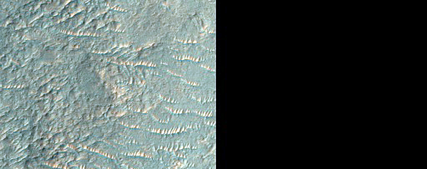 Terrain Sample in Crater near Samara Valles