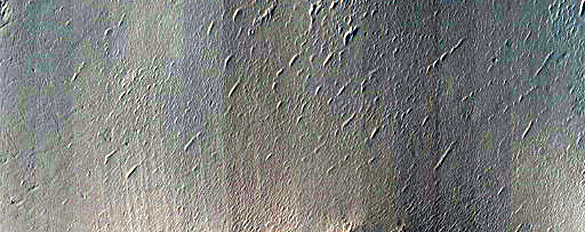 Candidate Recent Impact Site