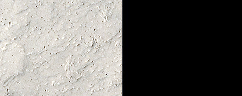 Candidate Recent Impact Site