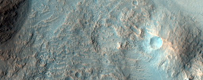 Large Rocky Crater