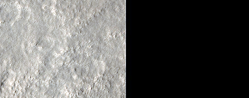 Candidate Recent Impact Site