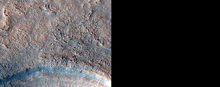 Pedestal Crater North of Mamers Valles