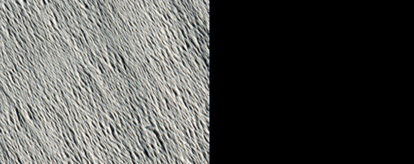 Terrain West of Gordii Dorsum
