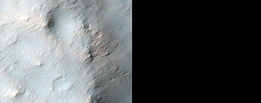 Channel near Huygens Crater