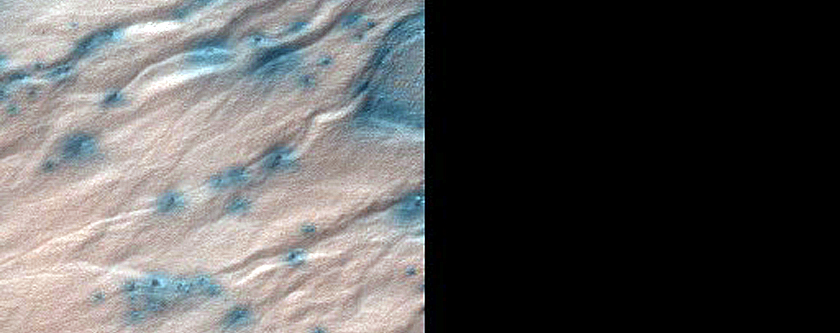 Monitor Gullies in Heaviside Crater