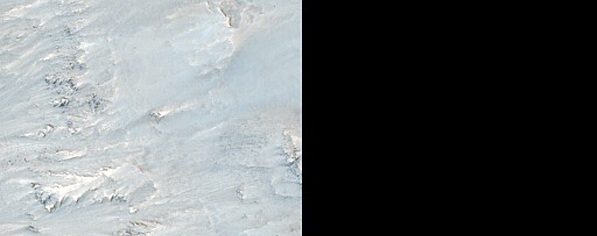 Bedrock in Crater Rim