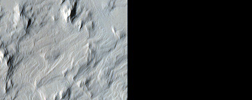 Scarp along Edge of Lucus Planum