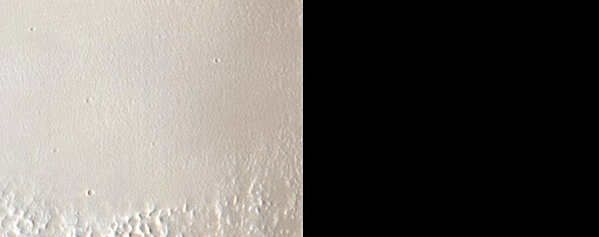 Crater Wall with Possible Clays