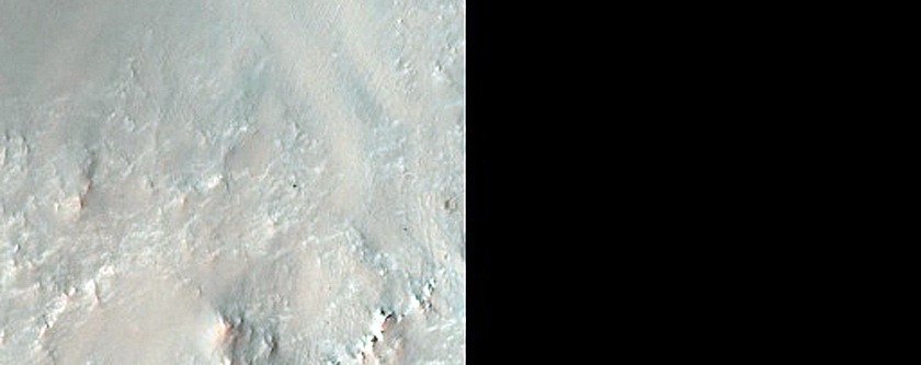 Crater Rim in Terra Sabaea