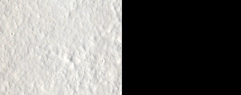 Candidate Recent Impact Site