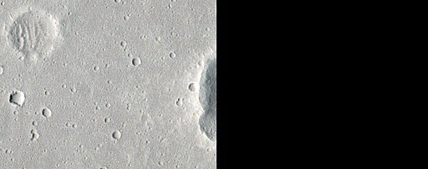 Candidate Recent Impact Site