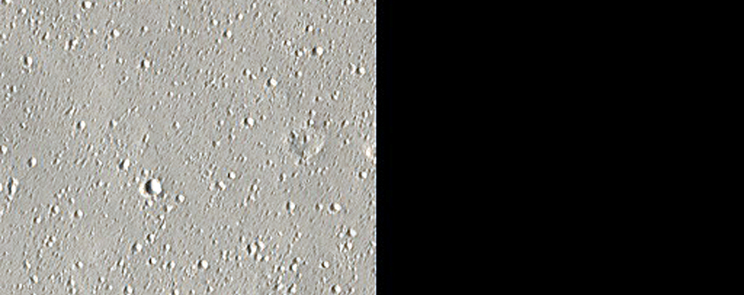 Terrain Northwest of Eddie Crater