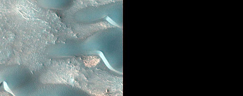 Dune Field within Peridier Crater