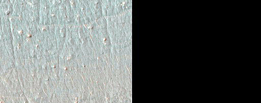 Small Barchan Dunes in Northeast Argyre Region