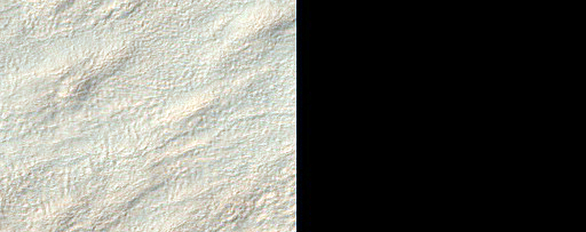 Monitor Slopes of Impact Crater