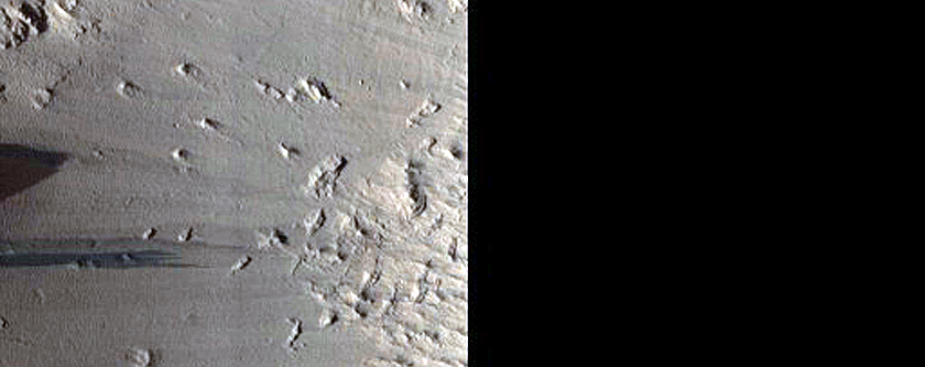 Layered Mounds in Olympus Mons Aureole