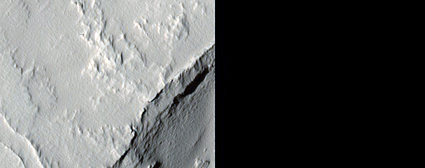 Volcanic Vent East of Pavonis Mons