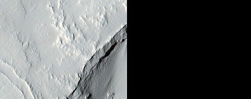 Volcanic Vent East of Pavonis Mons