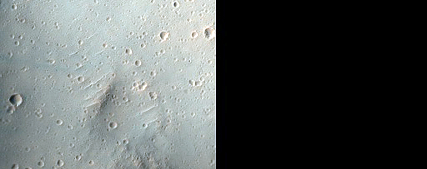 Channel in Parana Valles