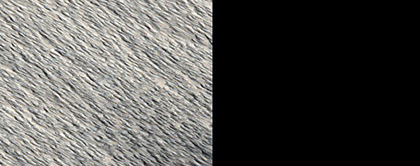Candidate Recent Impact Site