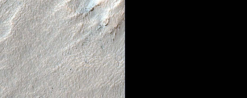 Gullied Crater Wall