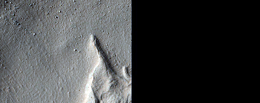 Impact Crater with Steep Slopes