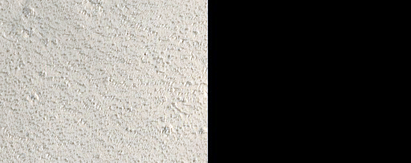 Candidate Recent Impact Site