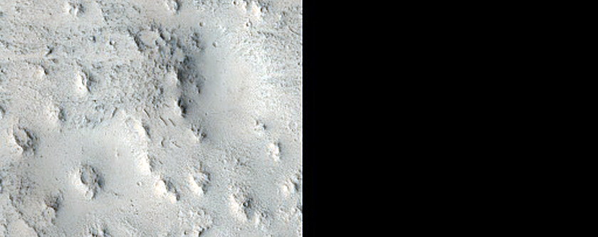 Candidate Recent Impact Site