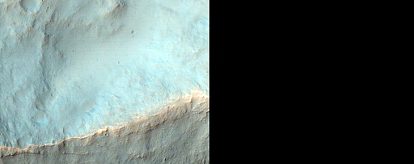 Gullied Crater Wall